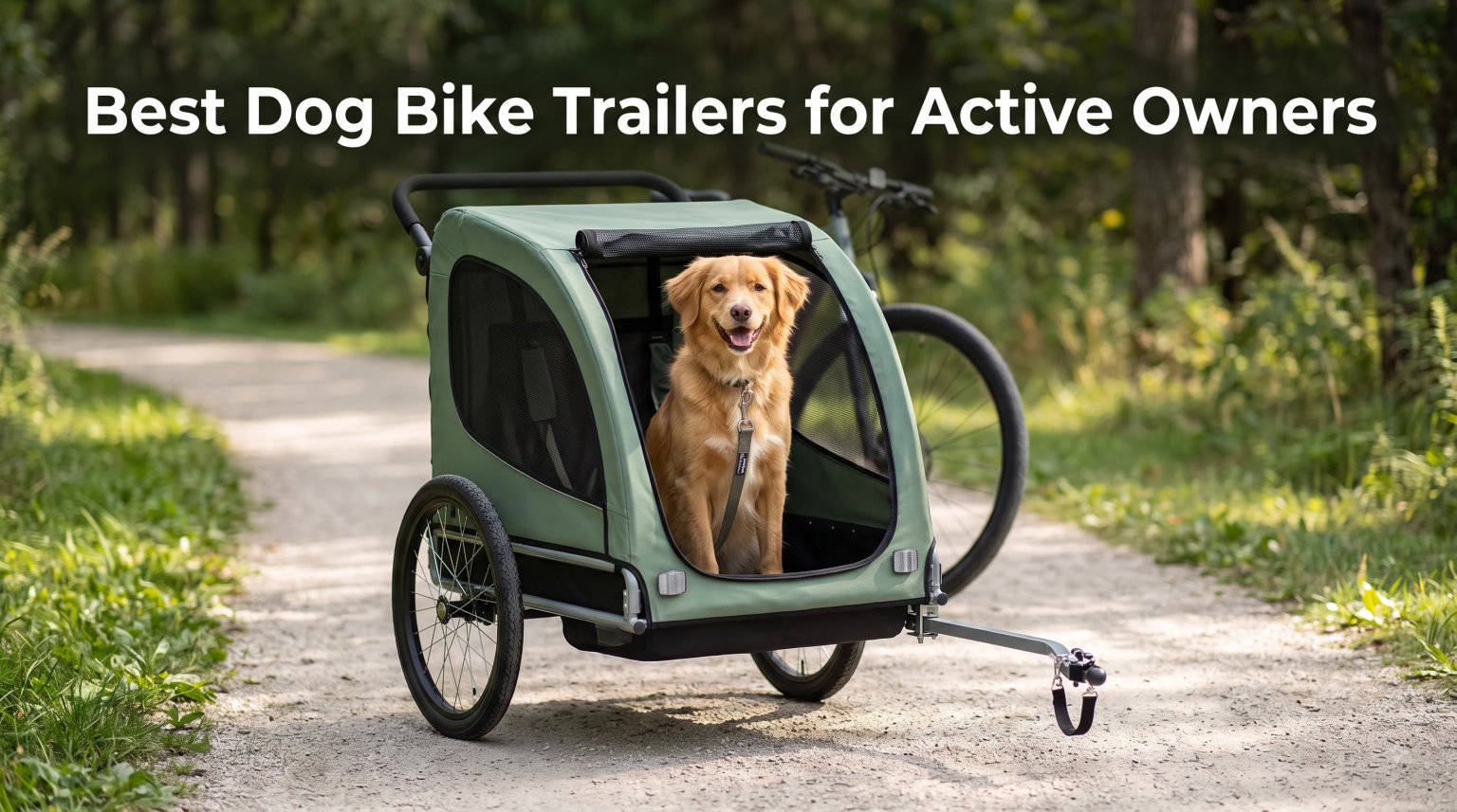 Best Dog Bike Trailers for Active Owners