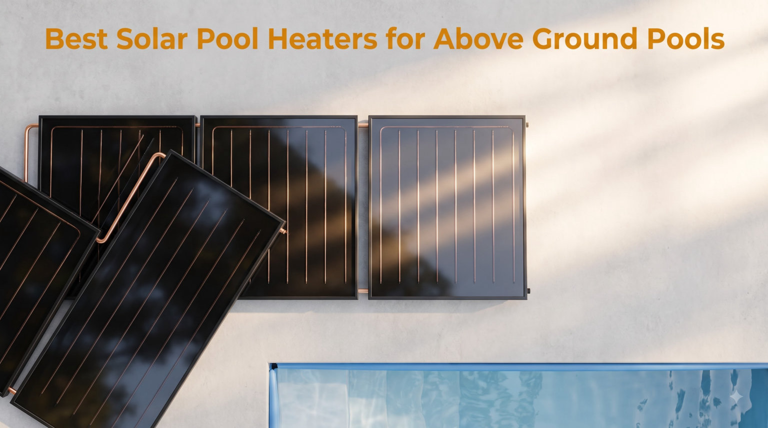 Best Solar Pool Heaters for Above Ground Pools