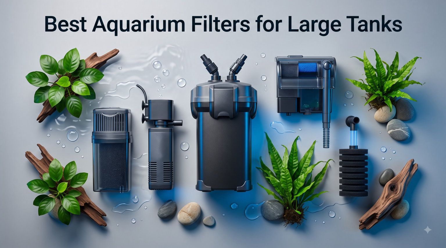 Best Aquarium Filters for Large Tanks