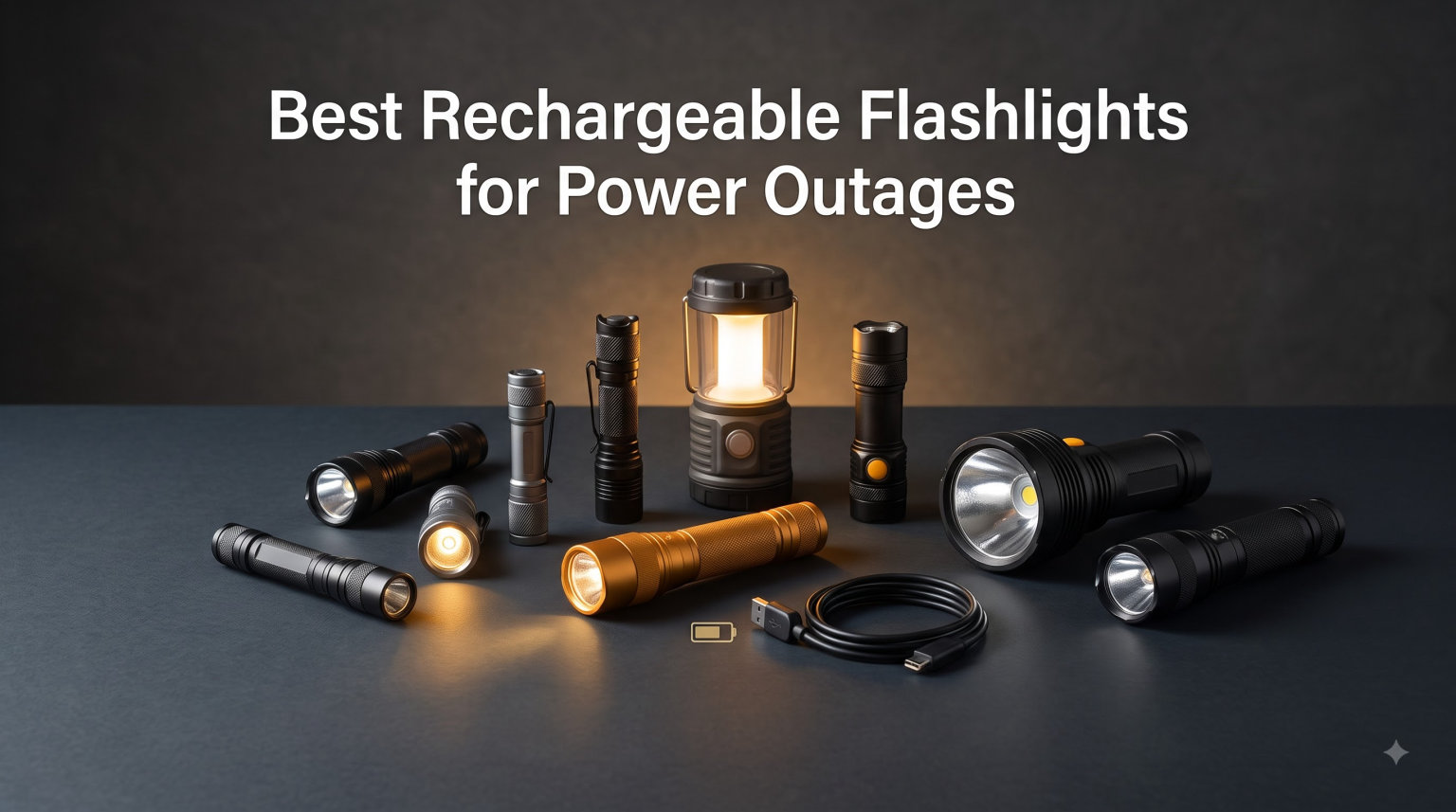 Best Rechargeable Flashlights for Power Outages