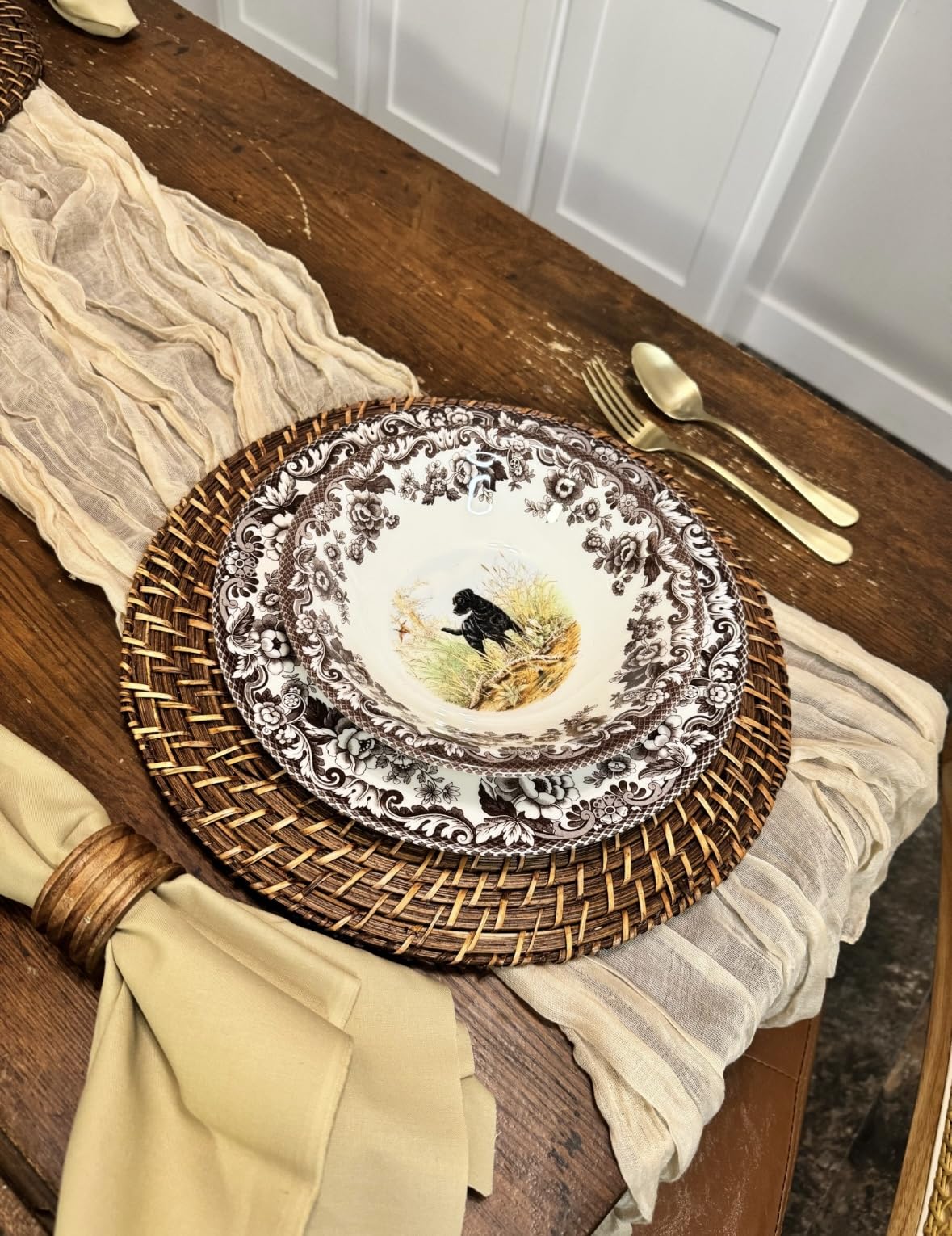 Spode Woodland Pheasant Dinner Plate - 10.5