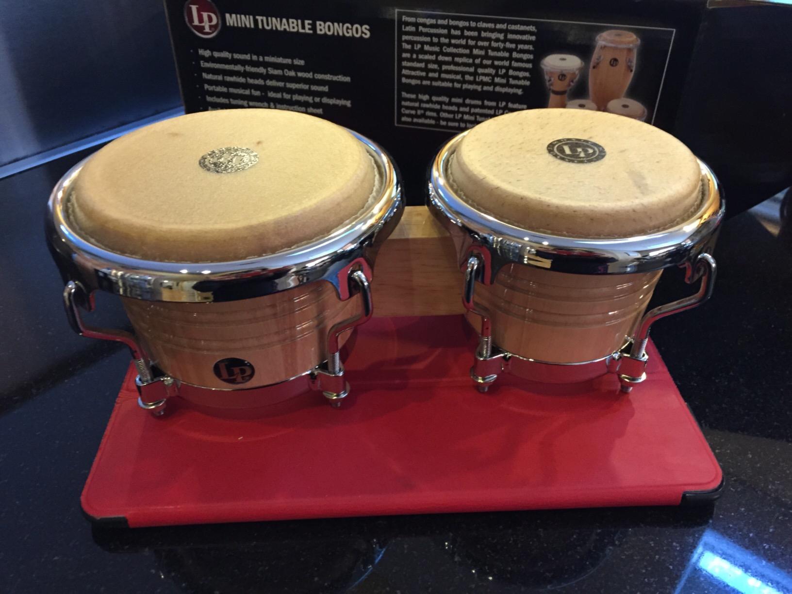 Latin Percussion LPM200-AW Santana Mini Tunable Wood Bongos customer photo 2