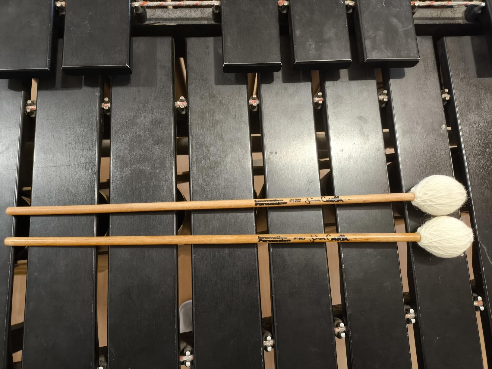 Innovative Percussion IP1003 Jim Casella Series Hard Marimba Mallets with Birch Handles customer photo 2