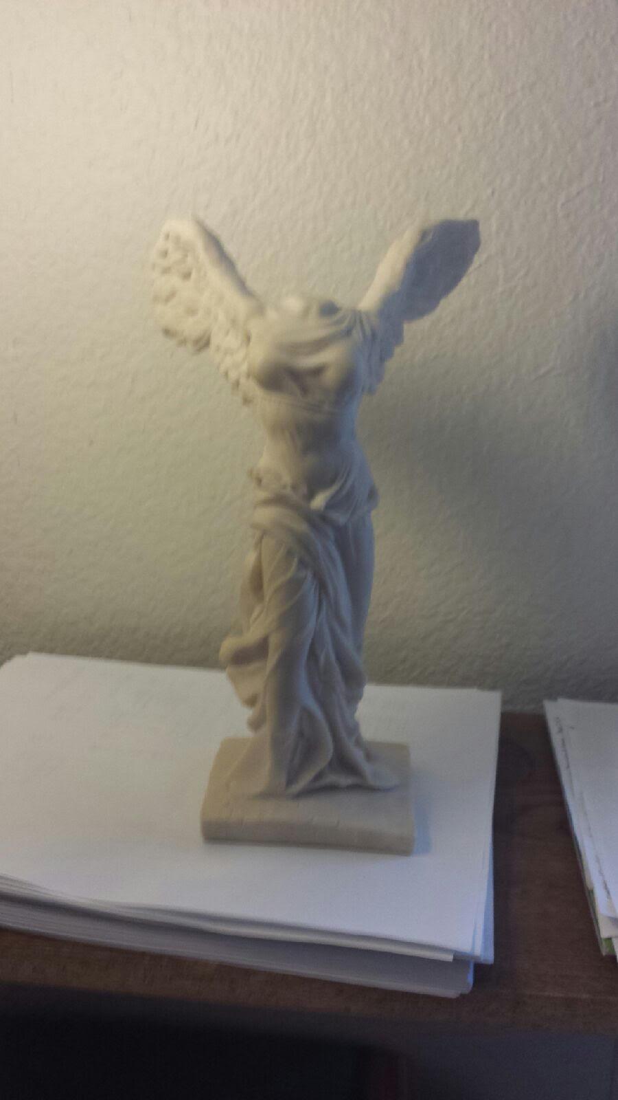 Top Collection 11-Inch Winged Victory of Samothrace Statue. Goddess Nike Sculpture from the Louvre. Premium Cold Cast Marble. Museum-Grade Masterpiece Replica. customer photo 1