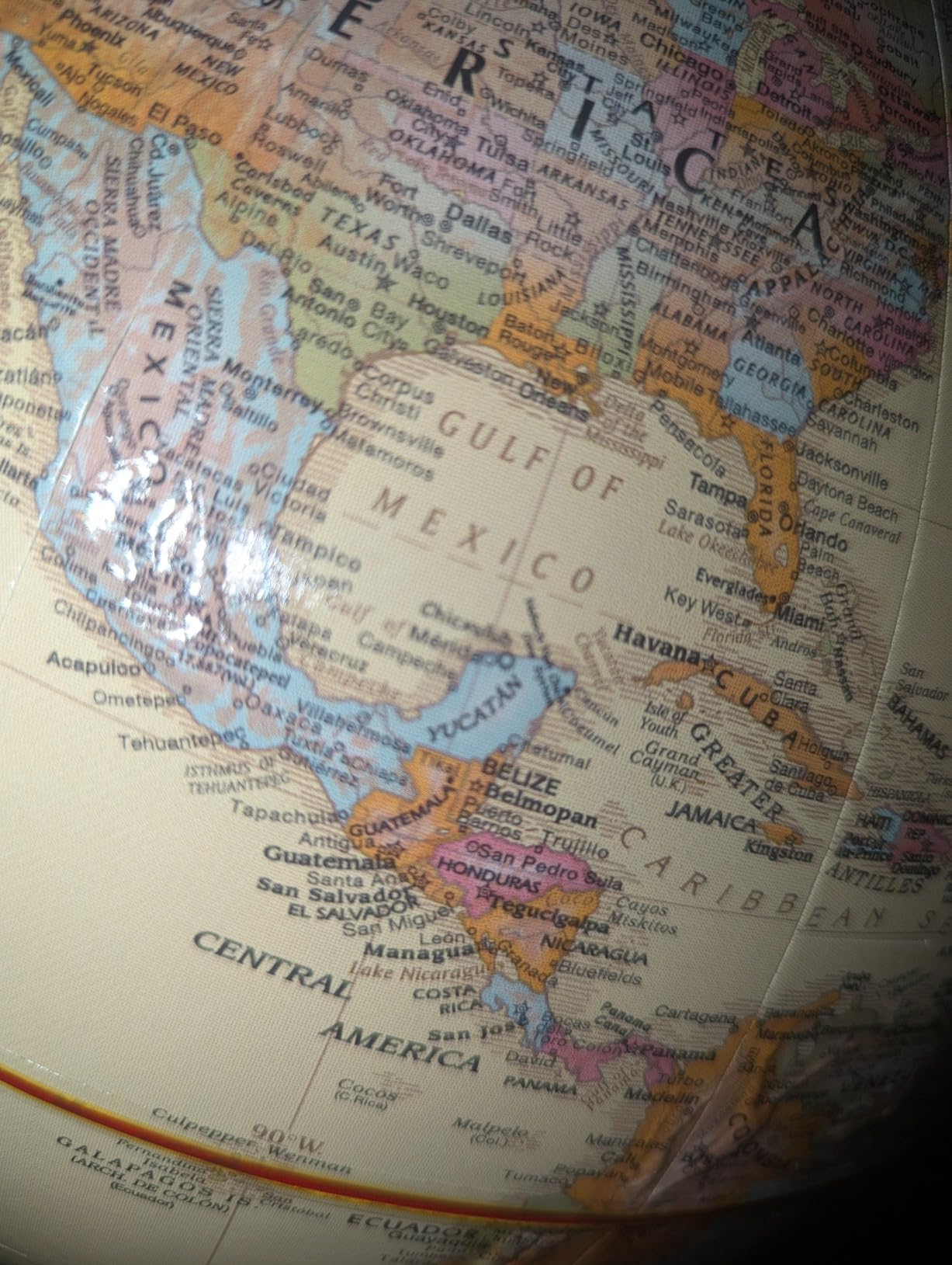 Replogle Globes Franklin World Globe, Antique Ocean, 12-Inch Diameter,Over 4,000 Place Names customer photo 1