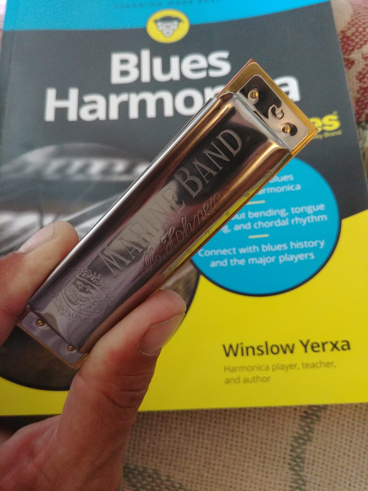 Hohner Marine Band 1896 Diatonic Harmonica (Stainless Steel, 5 Pack) customer photo 1