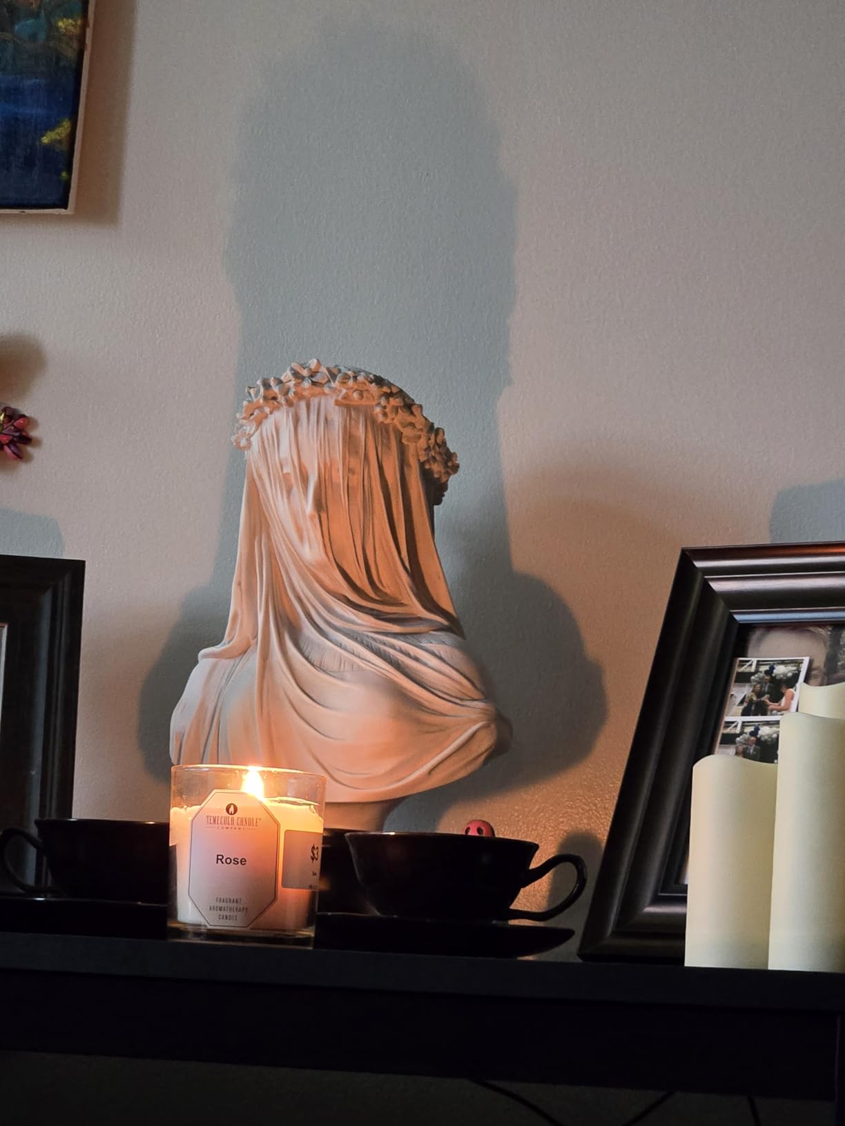 Design Toscano Veiled Maiden Indoor Bust Statue, 9 Inch Wide, 14 Inch Tall customer photo 2