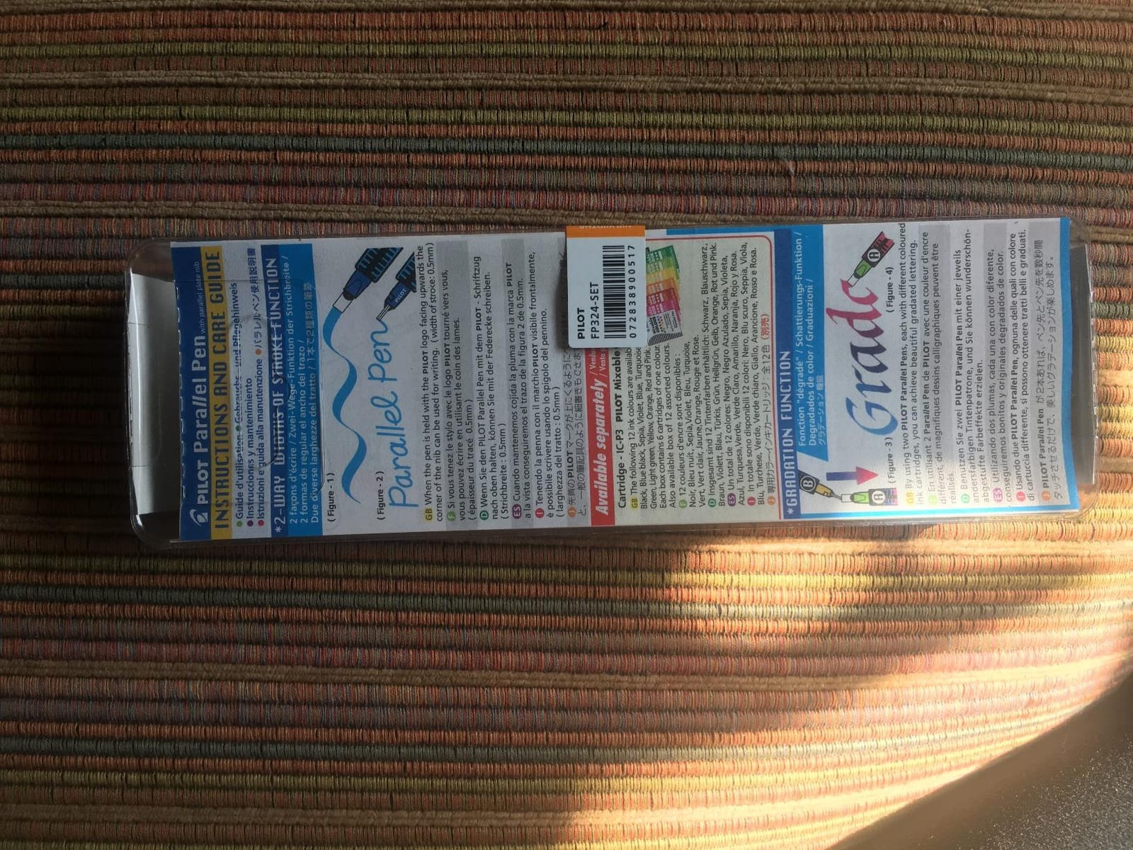 Pilot Parallel Calligraphy Pen Set, 2.4mm Nib with Black and Red Ink Cartridges (90051) customer photo 1