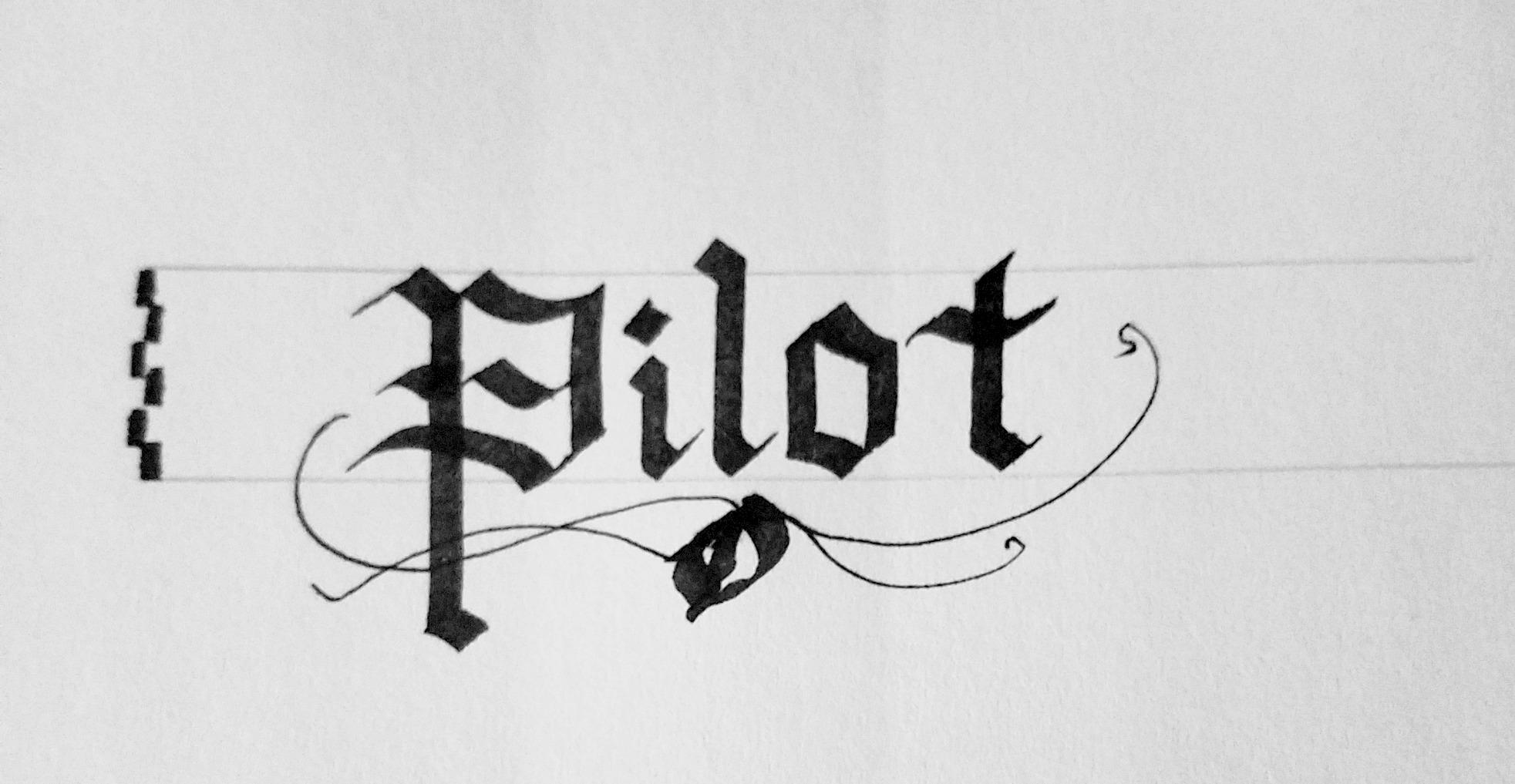 PILOT Parallel Calligraphy Pen Set, 3.8mm Nib with Black and Red Ink Cartridges (90052) customer photo 1
