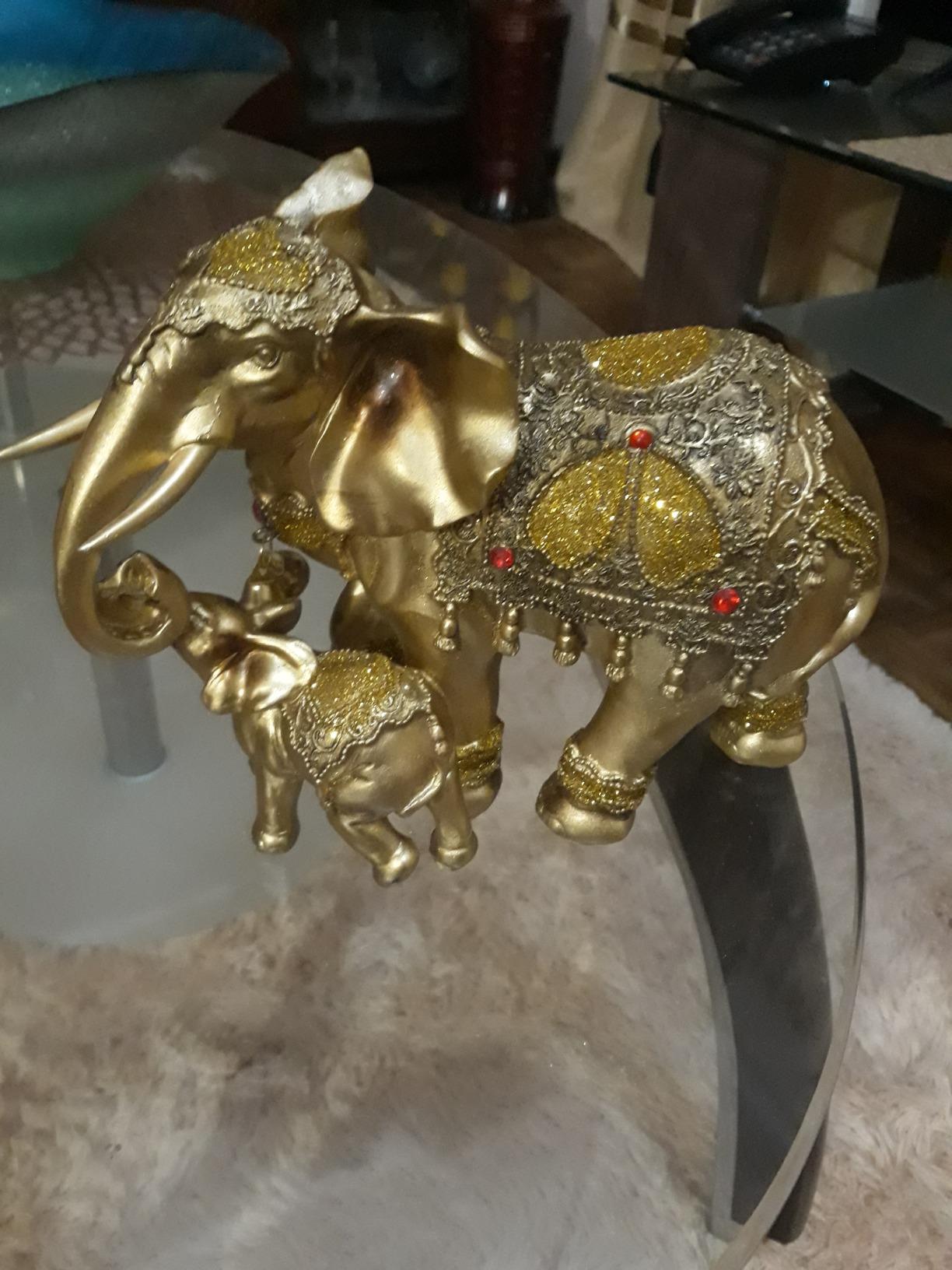 George S. Chen Imports SS-G-88043 Thai Elephant Buddha Buddhist Collectible Statue Figurine Decoration customer photo 2