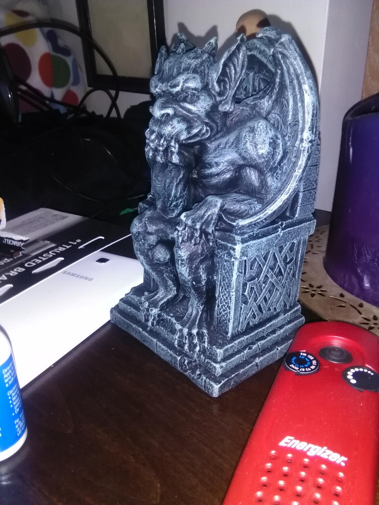 Pacific Giftware The Thinker Medieval Gargoyle Statue Thinking customer photo 2