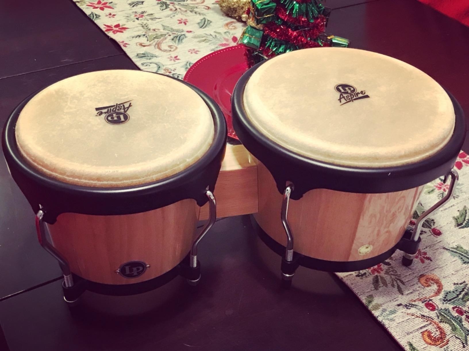 Latin Percussion LPA601-SW LP Aspire Jamjuree Wood Bongos customer photo 1