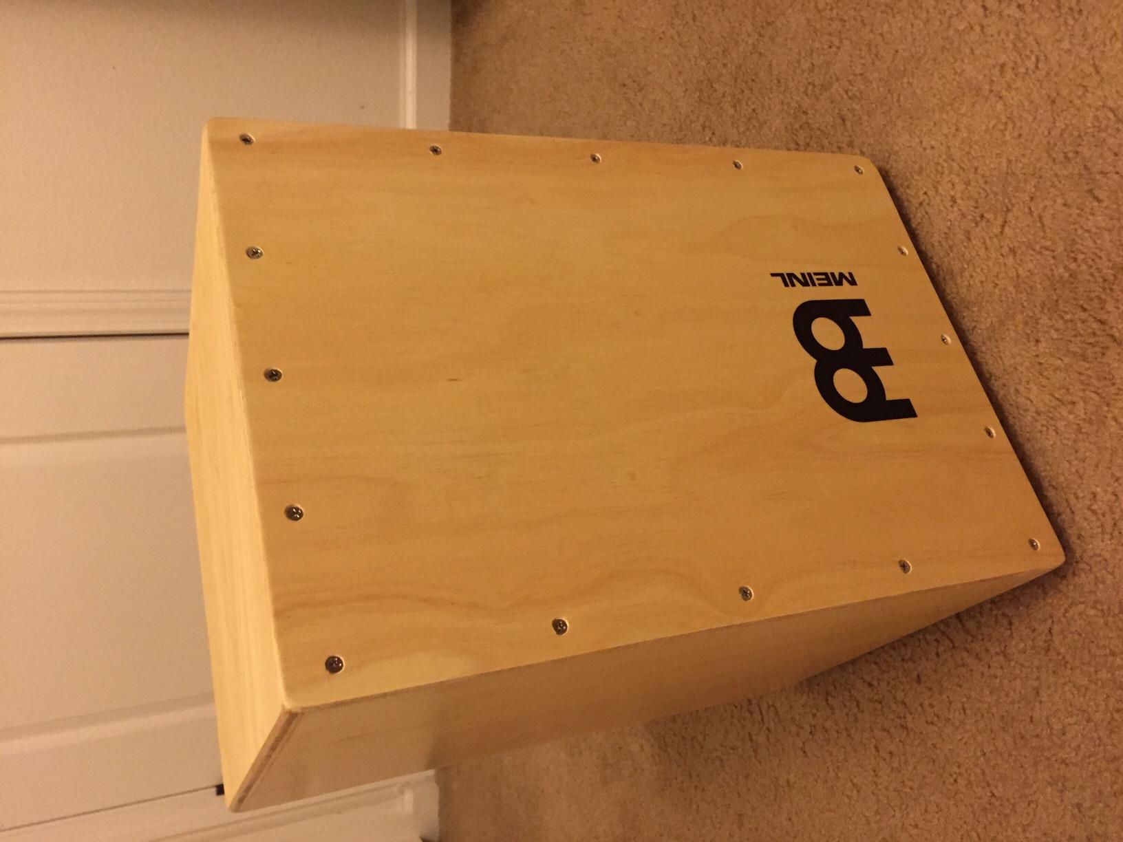 String Cajon Box Drum Instrument with Internal Snare Strings, Adjustable — NOT MADE IN CHINA — Play with Your Hands, 2-YEAR WARRANTY customer photo 2