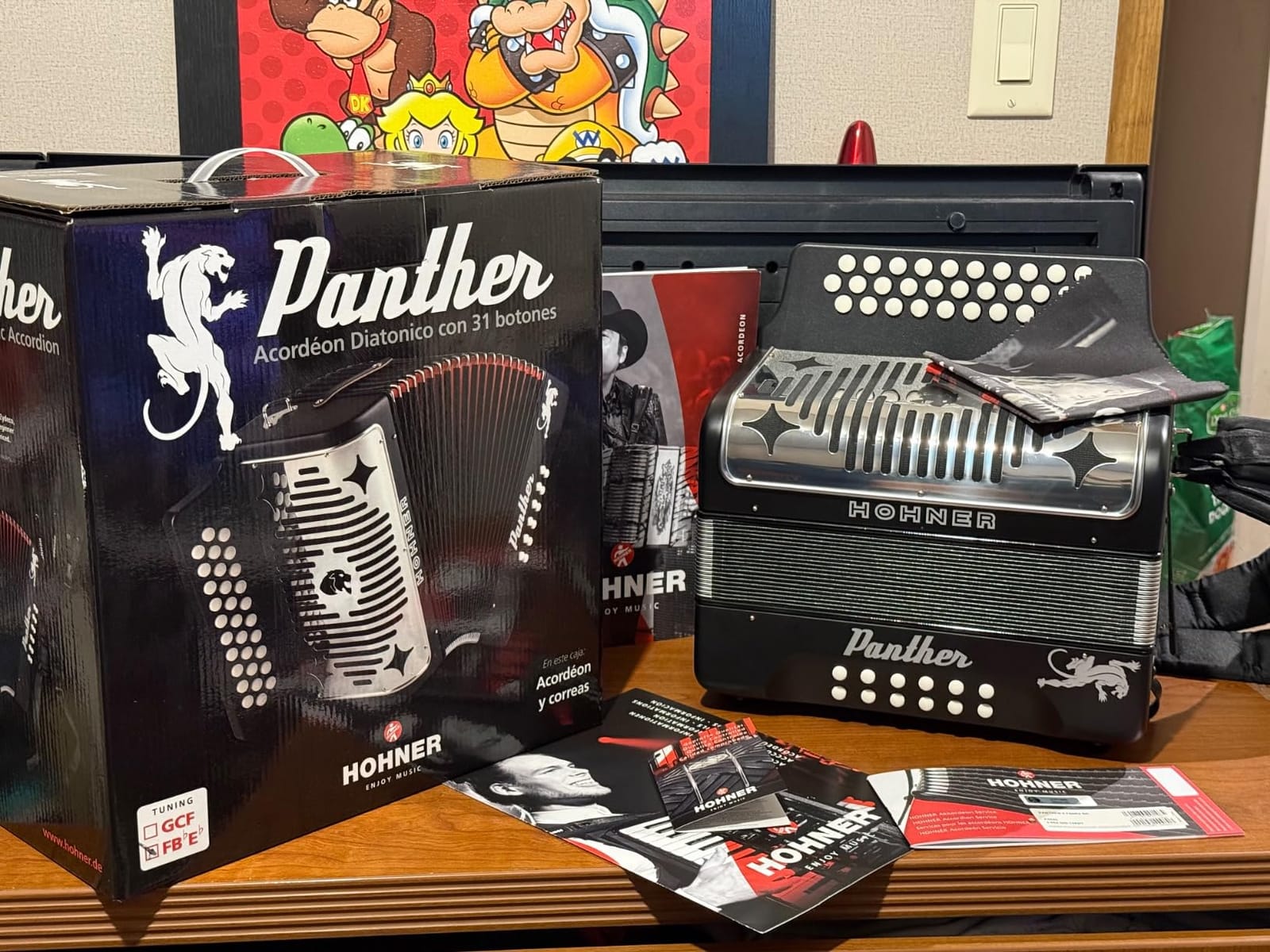 HOHNER Accordion, 12â€ x 7.5â€ (3100FB) customer photo 1