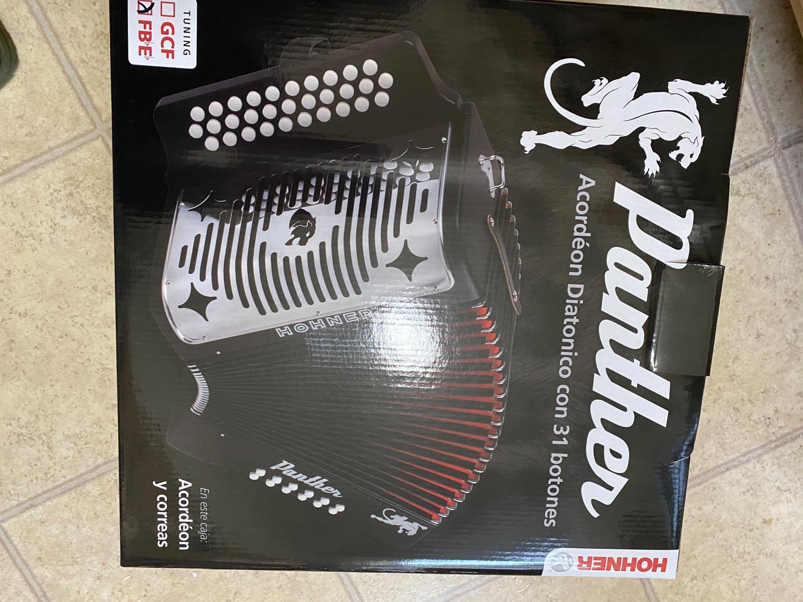 HOHNER Accordion, 12â€ x 7.5â€ (3100FB) customer photo 2