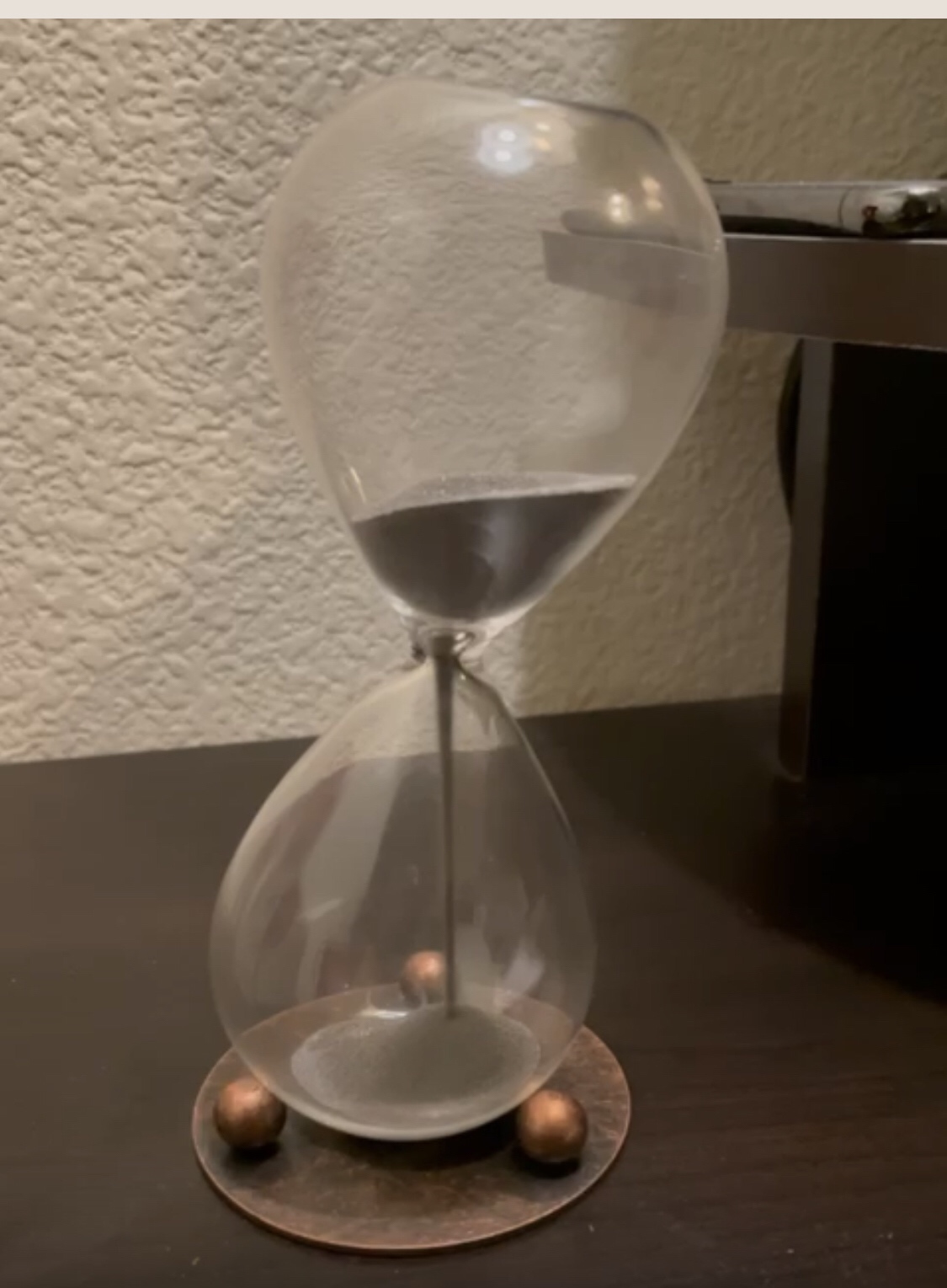 Magnetic Hourglass Decorative Sand Timer for Desk Decoration customer photo 2