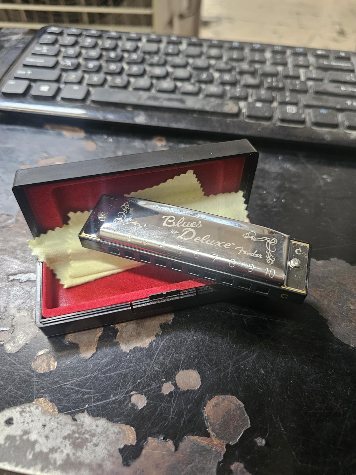Fender Blues Deluxe Harmonica, Guitar Accessories, Key of C customer photo 1
