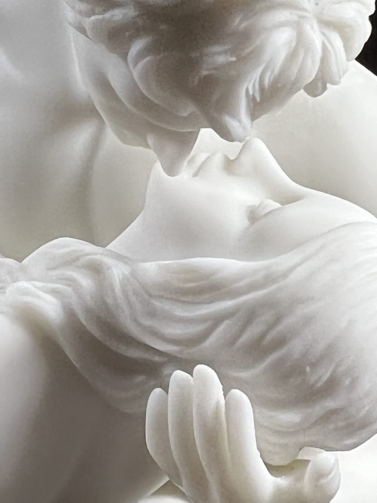 Veronese Design White Marble Finish The Lovers Statue Nude Sculpture customer photo 1