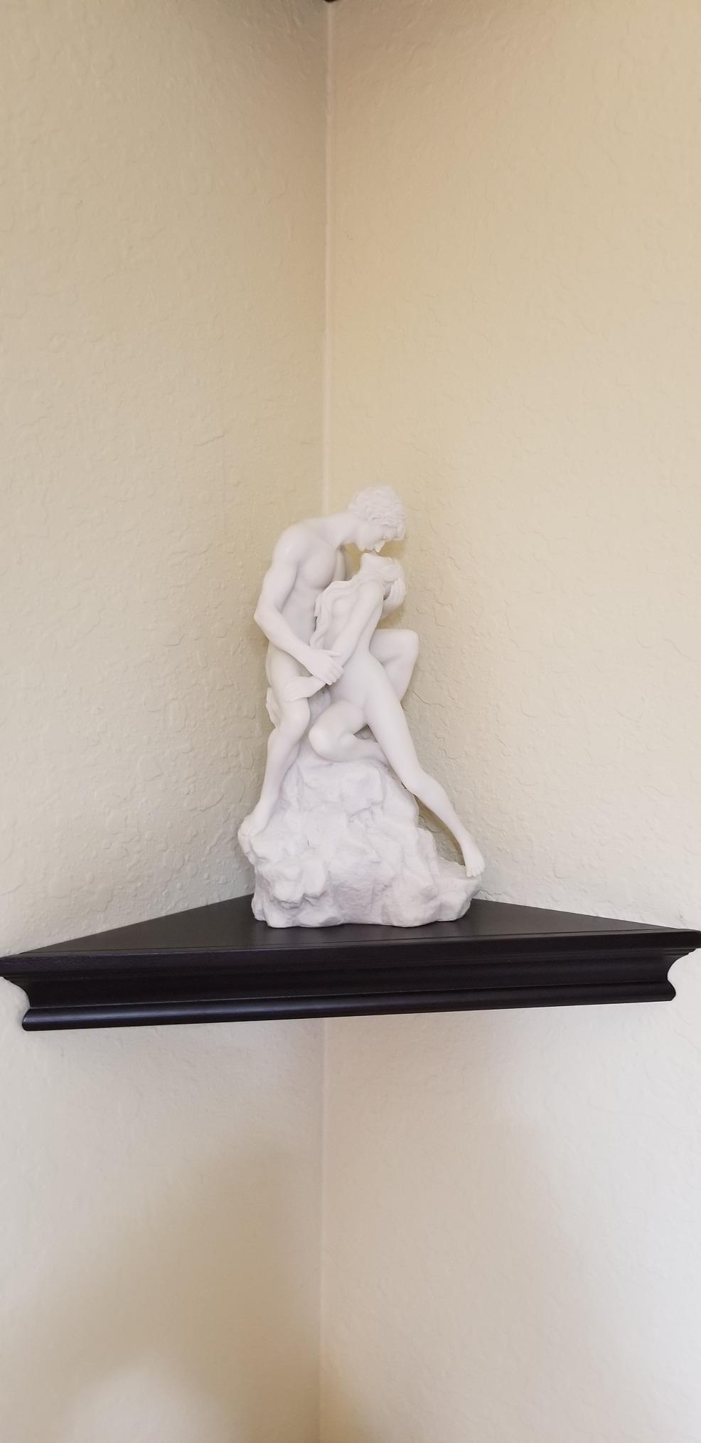 Veronese Design White Marble Finish The Lovers Statue Nude Sculpture customer photo 2