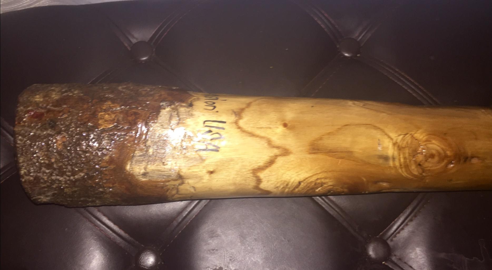 Eucalyptus Yellowbox Didgeridoo with Bark Bell, Beeswax Mouthpiece - 52