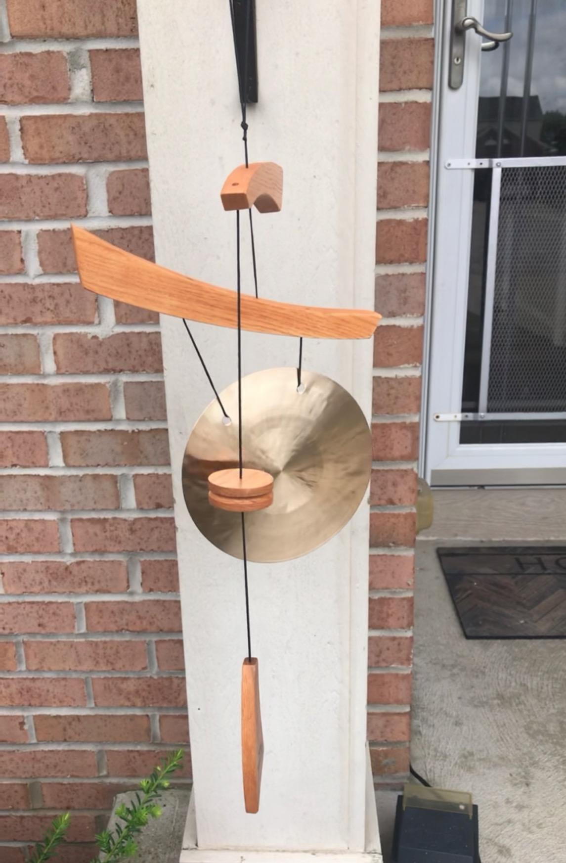 Woodstock Chimes Signature Collection, Emperor Gong, Medium (34'') Chi, Wind Gongs for Outdoor, Patio, Home or Garden Décor (EGCC) customer photo 1