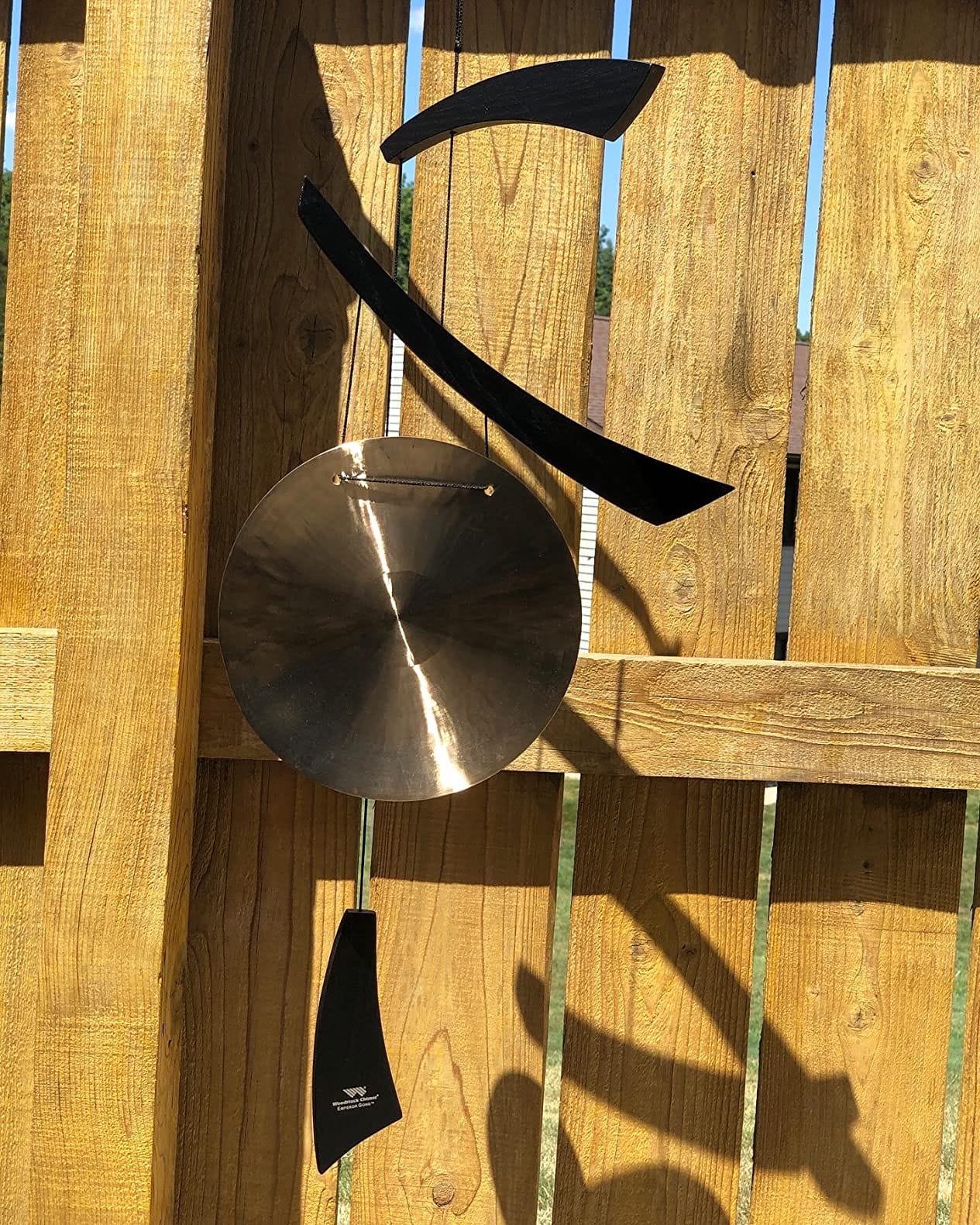 Woodstock Chimes Signature Collection, Emperor Gong, Medium (34'') Chi, Wind Gongs for Outdoor, Patio, Home or Garden Décor (EGCC) customer photo 2