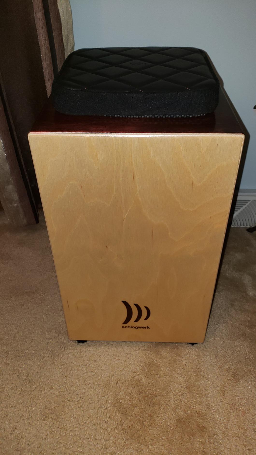 Deluxe Cajon Seat for Any Size with Thick Padding & No Adhesive Required customer photo 2