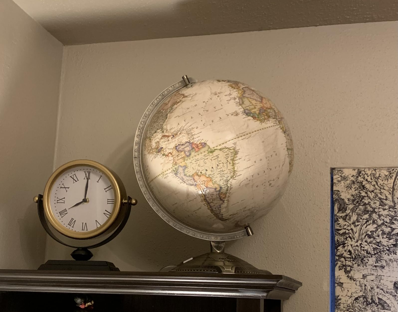 National Geographic Antique Globe 12