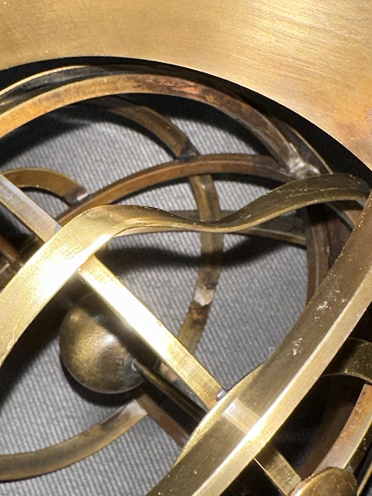Antique Vintage Zodiac Armillary Brass Sphere Globe Wooden Display | Pirate's Antique Ship Decor | Nagina International (Medium, Antique Brass) customer photo 2