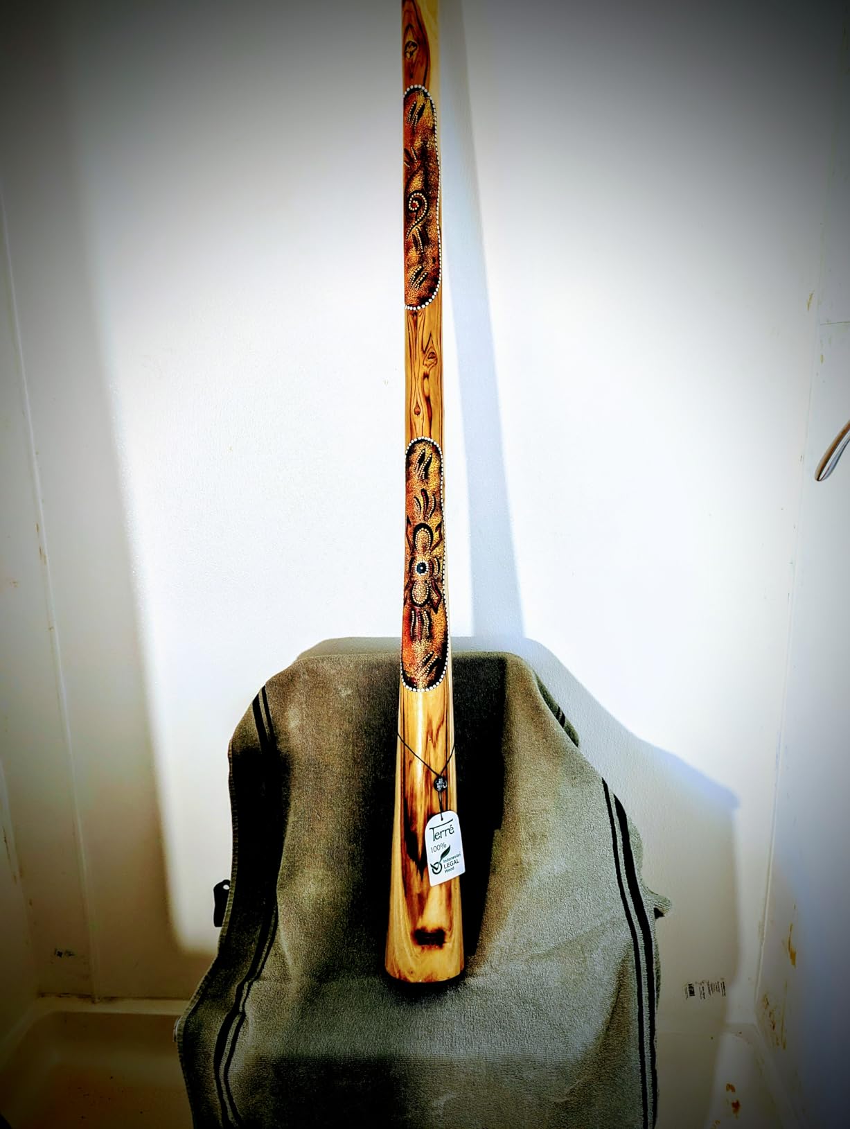 Didgeridoo Teak Wood Painted (51 inch) customer photo 1