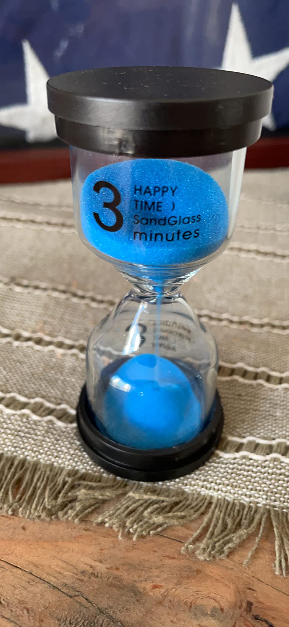 EMDMAK Sand Timer Colorful Hourglass Sandglass Timer 1 min/3 mins/5 mins/10 mins/15 mins/30 mins Sand Clock Timer for Games Classroom Home Office(Pack of 6) customer photo 2