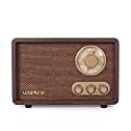 LoopTone FM AM Radio Retro Wood Radio with Bluetooth Play Mp3 and Antenna Built in Speaker for Kitchen Living Room Coffee customer photo 2
