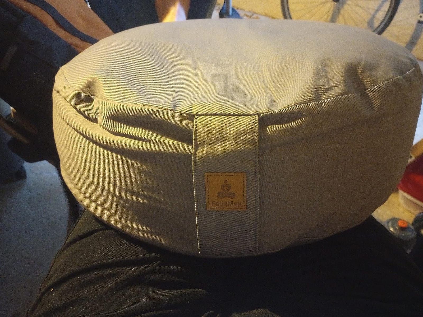 Zafu Buckwheat Meditation Cushion,D=13