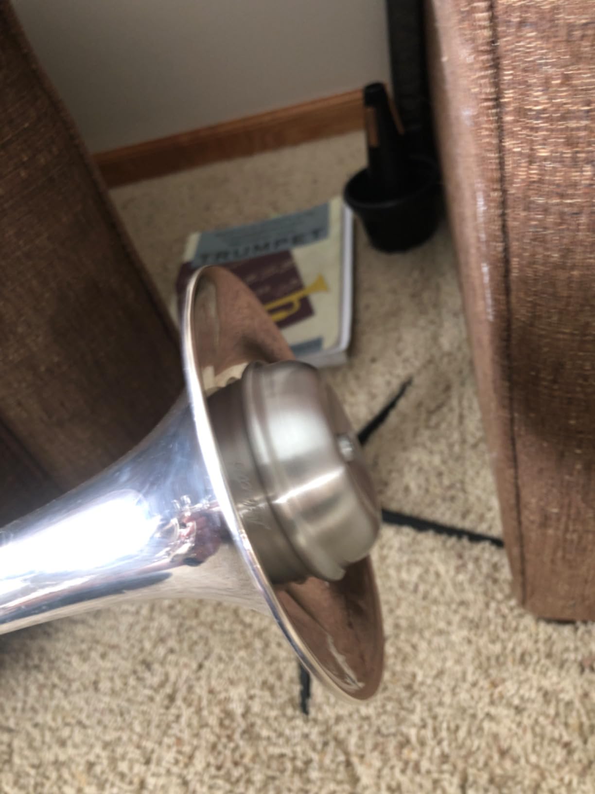 Libretto Trumpet Mute, AC011-6, Cup Mute, All Aluminum, Adjustable Volume, Excellent For Stage Performance & Practice Purpose customer photo 2