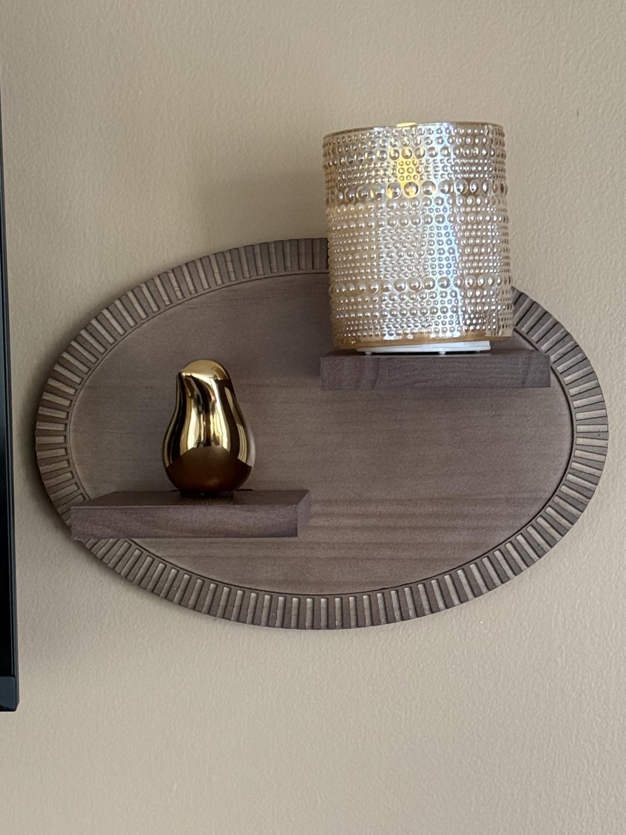 FANTESTICRYAN Small Birds Statues Home Decor, Modern Style, Gold, M&L customer photo 1