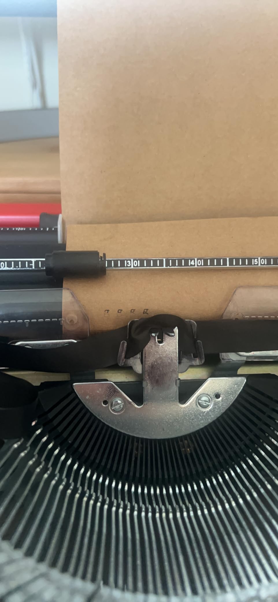 Royal 79120q Classic Manual Typewriter (red) customer photo 1