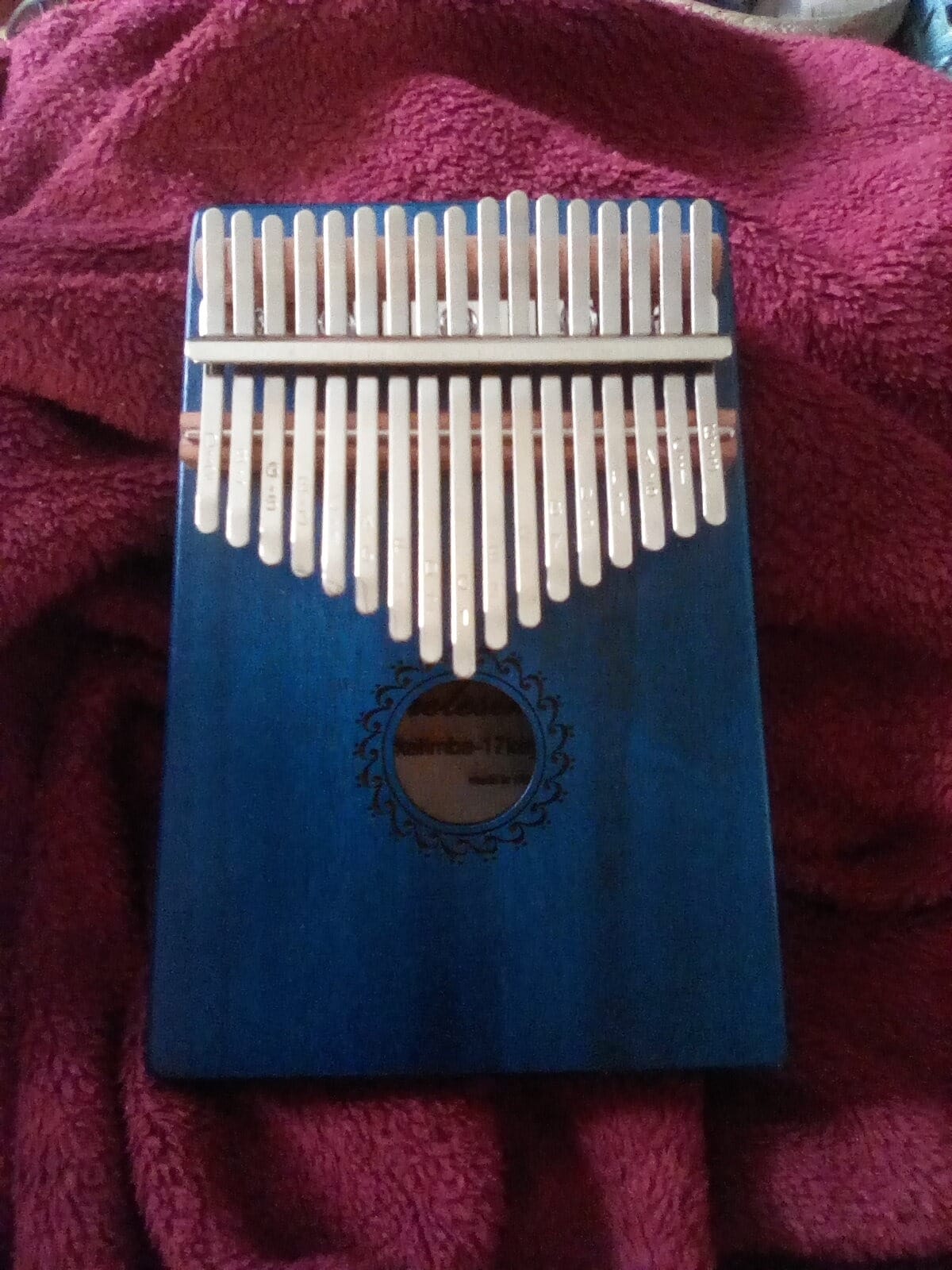 Kalimba Thumb Piano 17 Keys, Portable Mbira Finger Piano for Kids & Adults customer photo 2