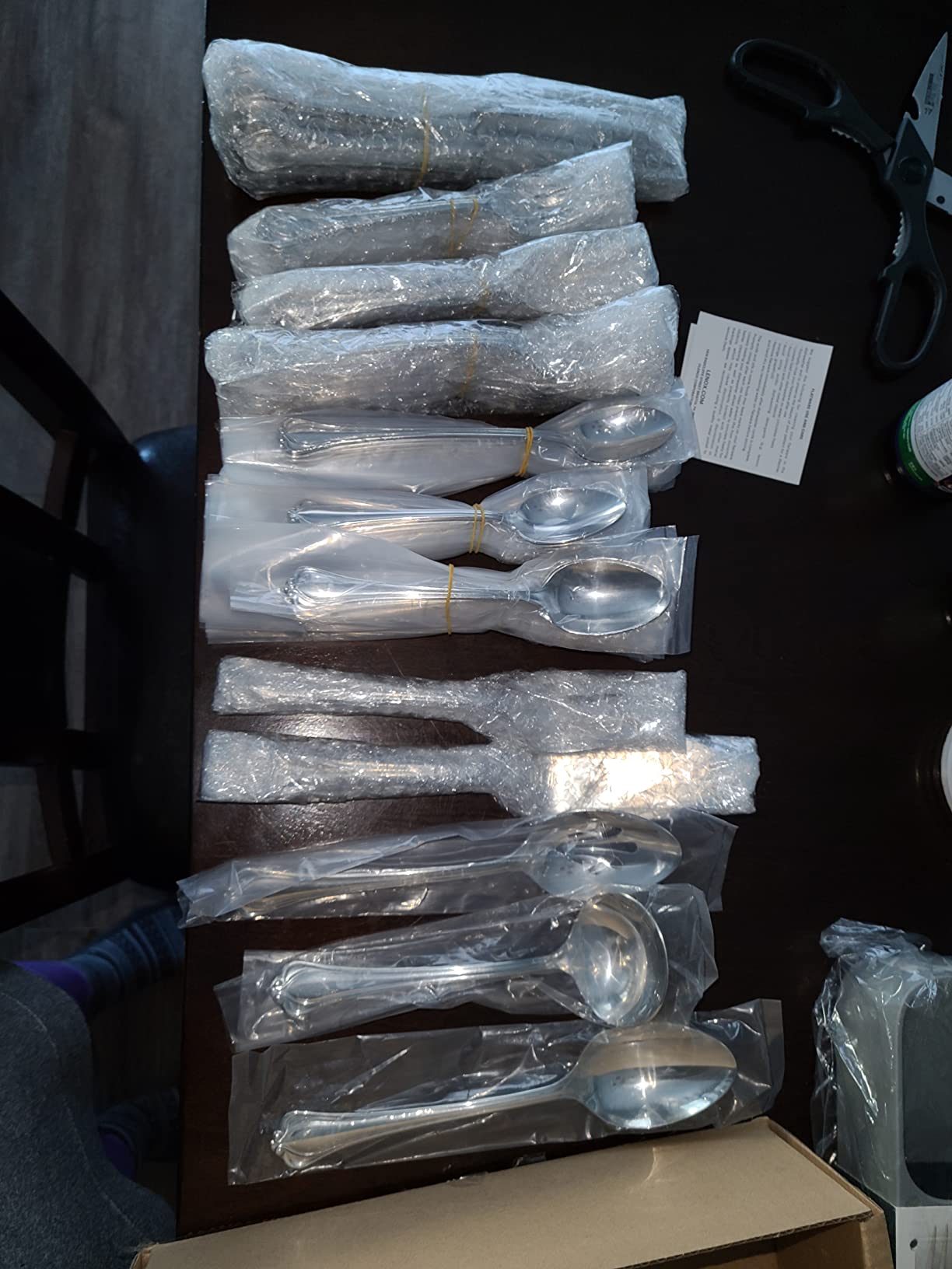 Lenox Alcott 89-Piece 18/10 Silverware Set for 12, Flatware customer photo 1