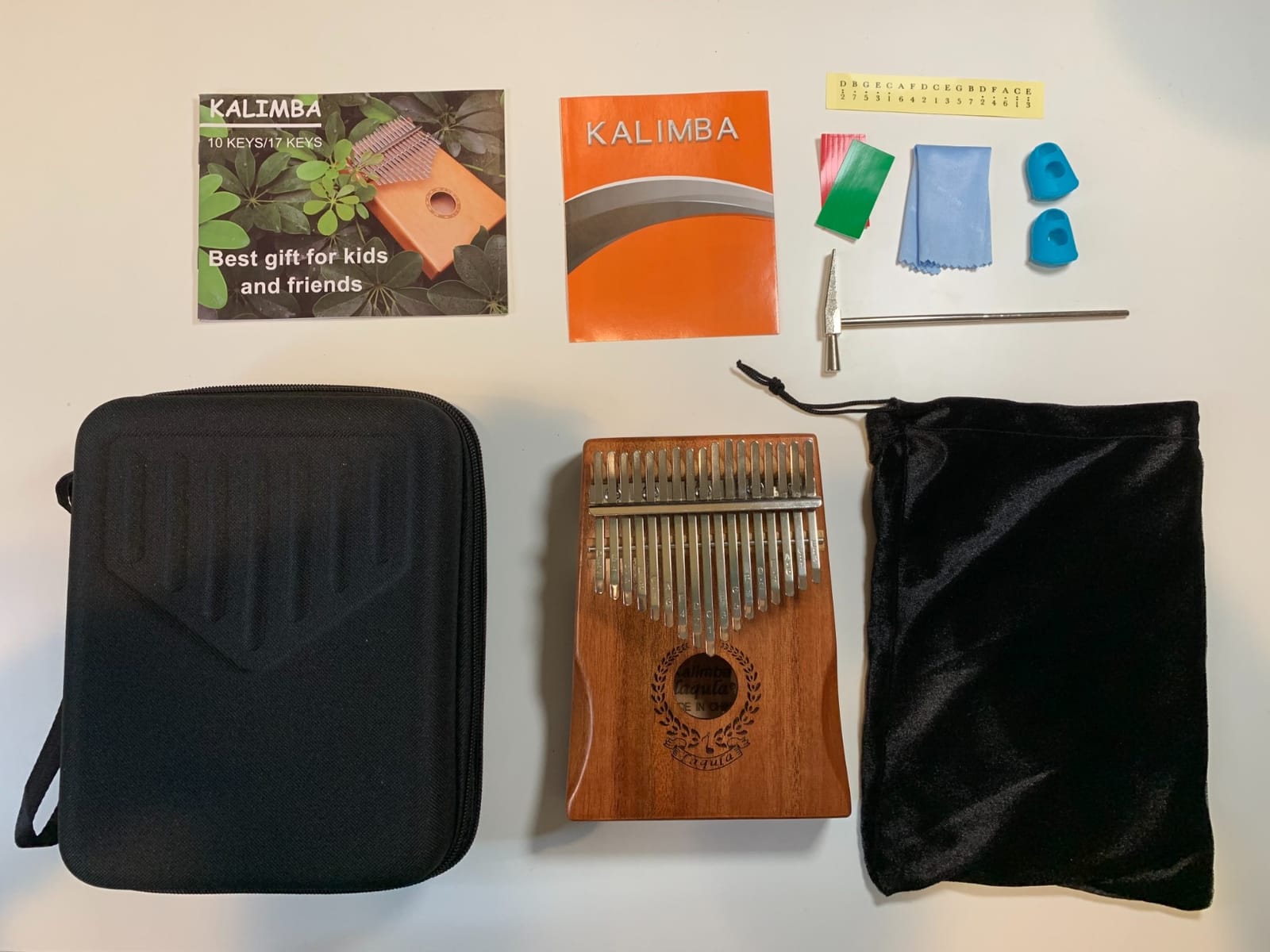 Kalimba 17 Keys Thumb Piano Mbira Finger Piano Marimbas Musical Instrument customer photo 2