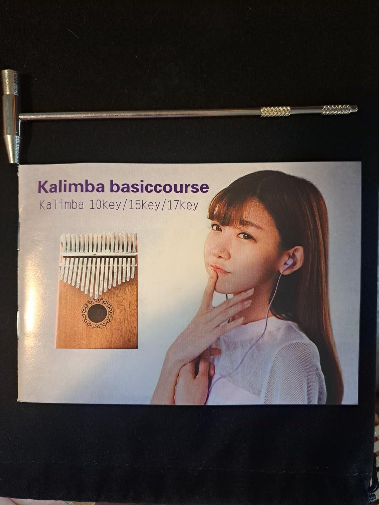 Kalimba Thumb Piano 21 Keys, Portable Mbira Finger Piano Gift (Brown) customer photo 1