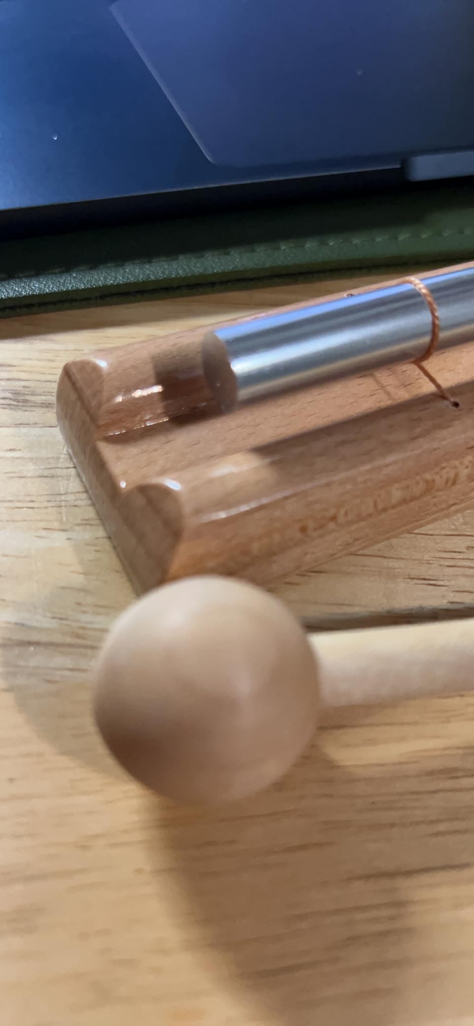Hand Chimes for Classroom Meditation Set,Single Tone,Wooden Color customer photo 2
