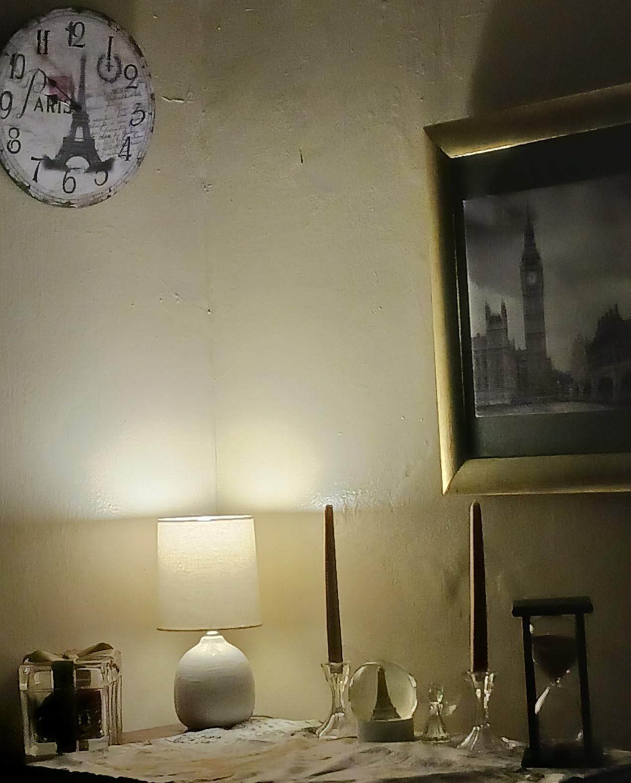 BELLAWARE Hourglass Timer with Golden Sand, 60 Minute Wooden Sand Timer customer photo 2