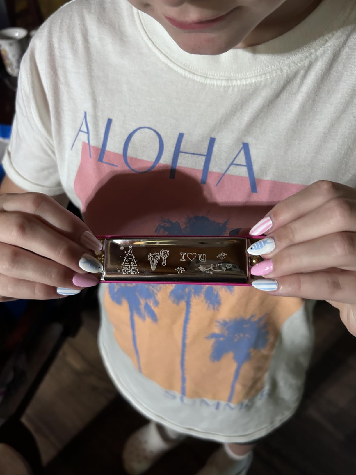East top Harmonica, Diatonic 10 Holes C Key, Blues, for Beginner, Kids, Children, Students, Gift, with Case, Clean Cloth and Manual customer photo 1