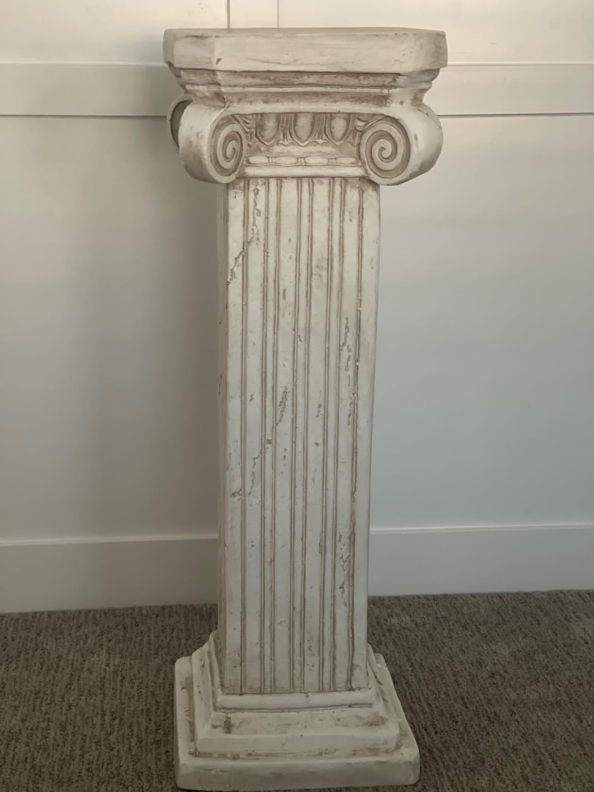 38''H Roman Column with Base Roman Pillar Greek Column Statue customer photo 1