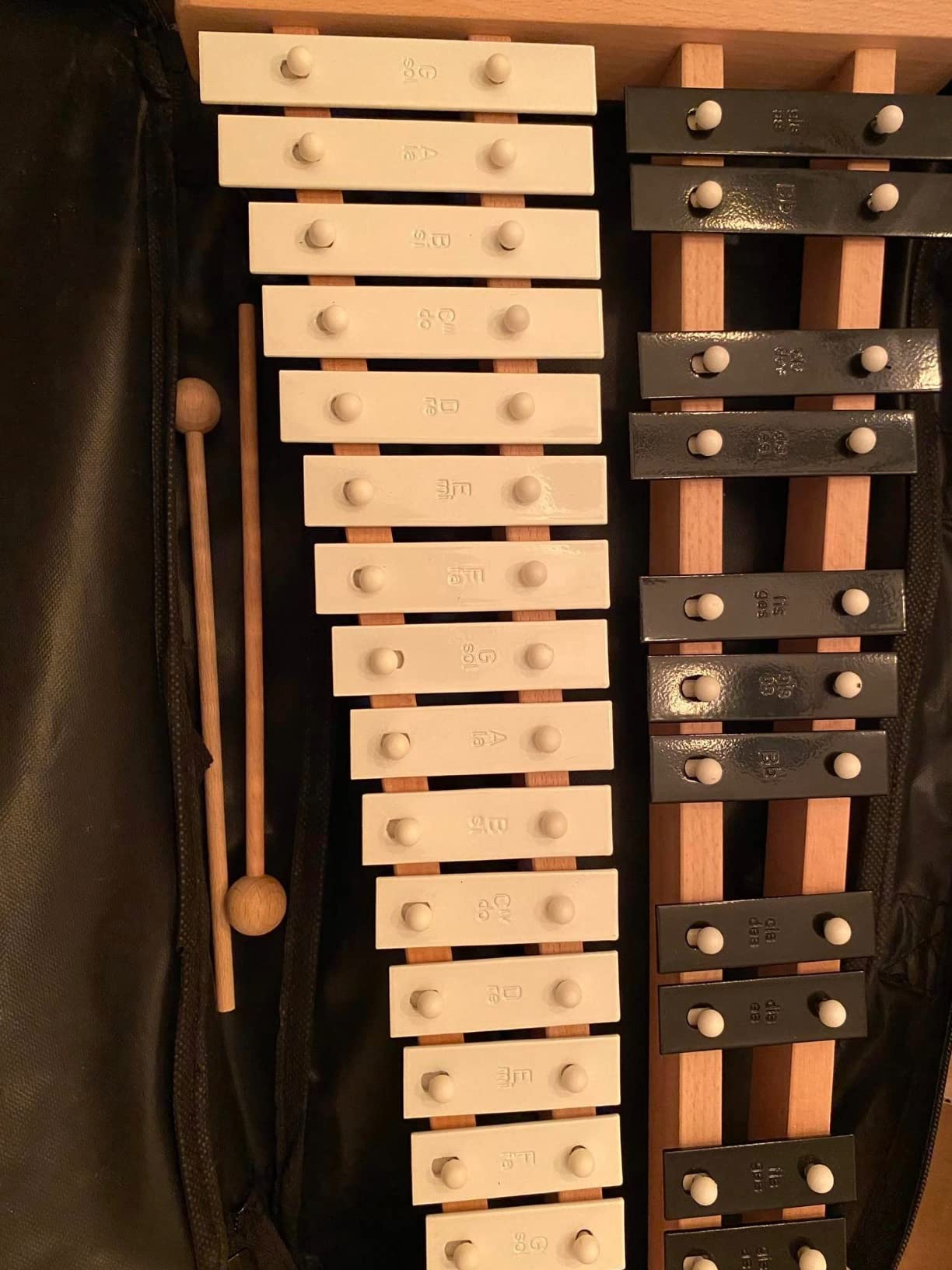 Glockenspiel Xylophone Full Size 27 Notes for Adults and Kids customer photo 1