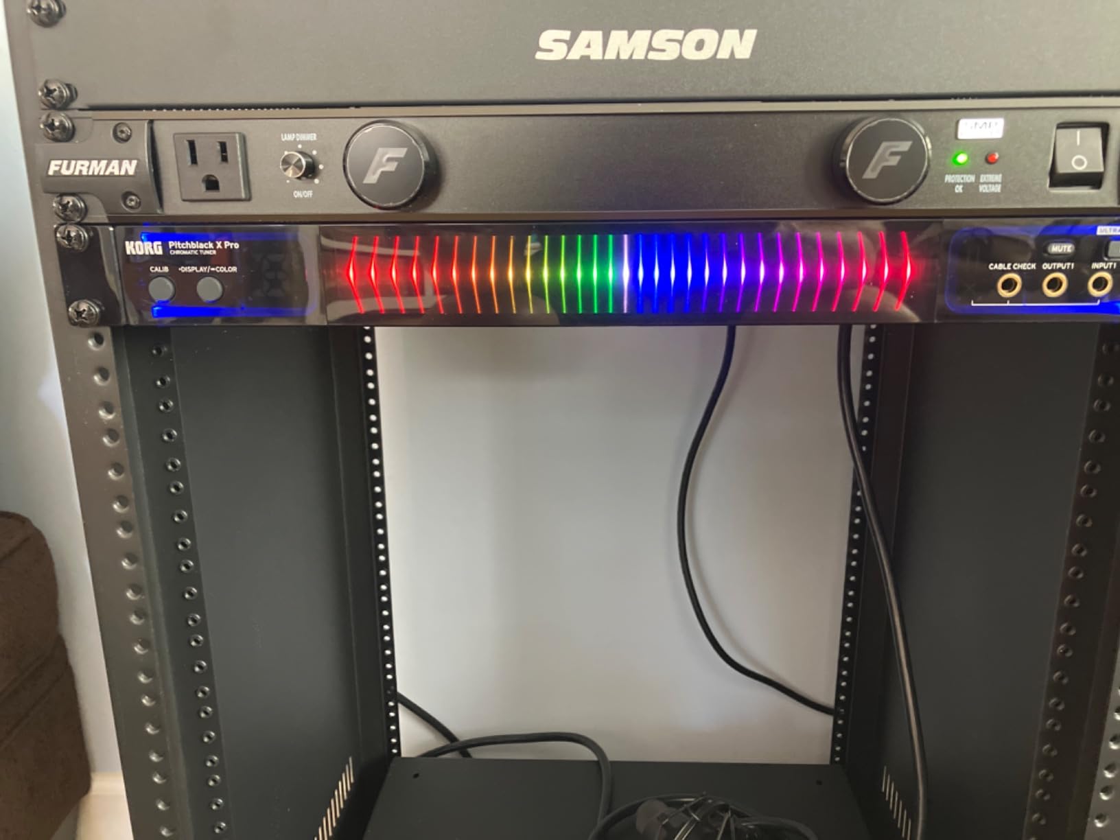 Korg Pitchblack X Pro Chromatic Rack-Mount Tuner customer photo 2