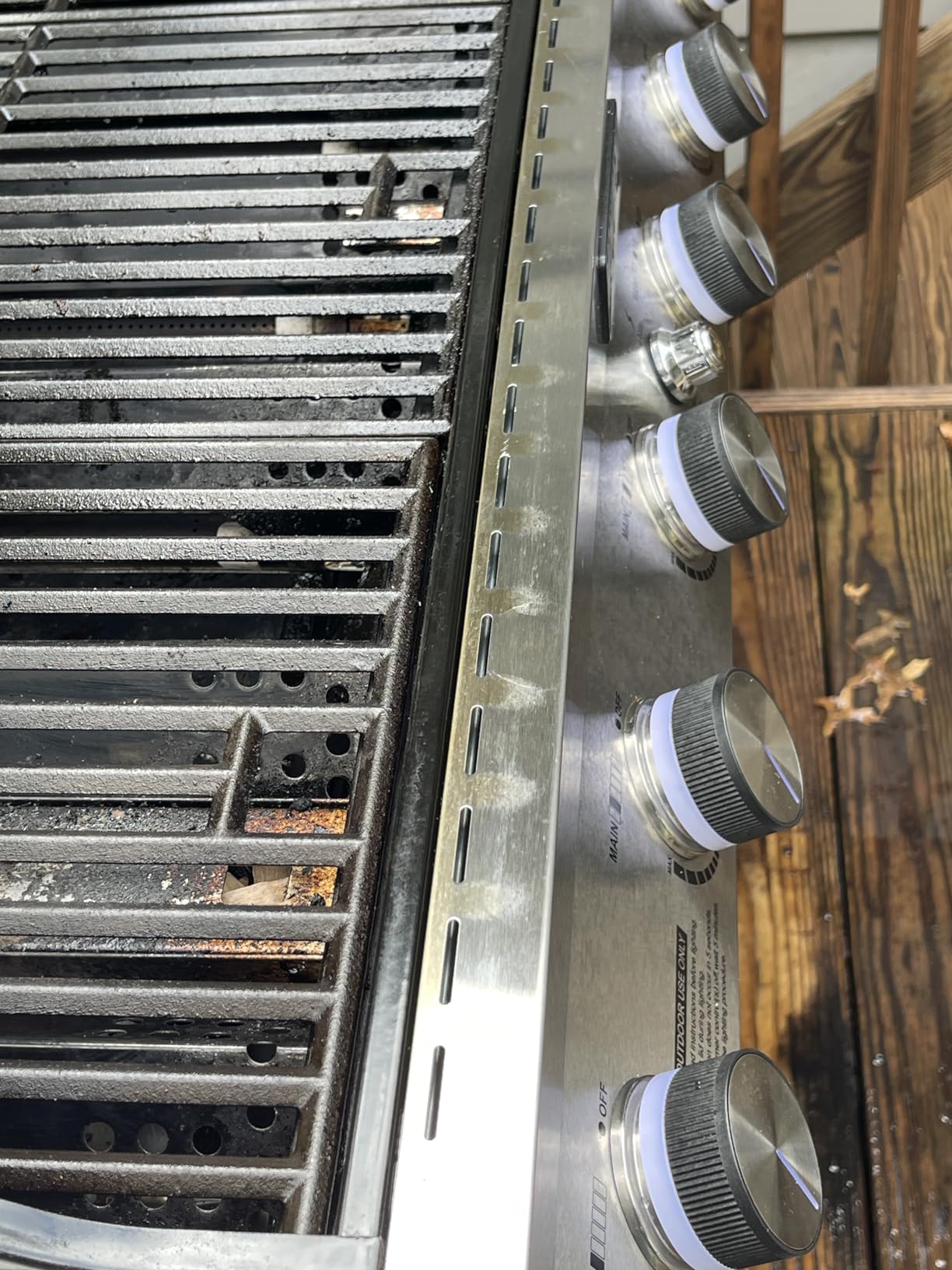 Monument Grills Denali Series, 6+1 Convertible Natural Gas Smart bbq Grill, 6 Burners & 1 Side Burner Stainless Steel Denali 605 with Smart Technology, Knob Controls (Without Conversion Kit) customer photo 1