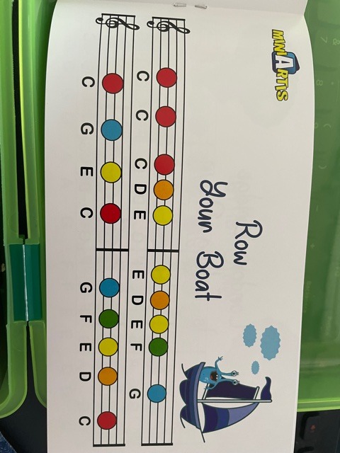 Glockenspiel Xylophone for Kids Colorful 25 Notes with 30-Song Songbook customer photo 1