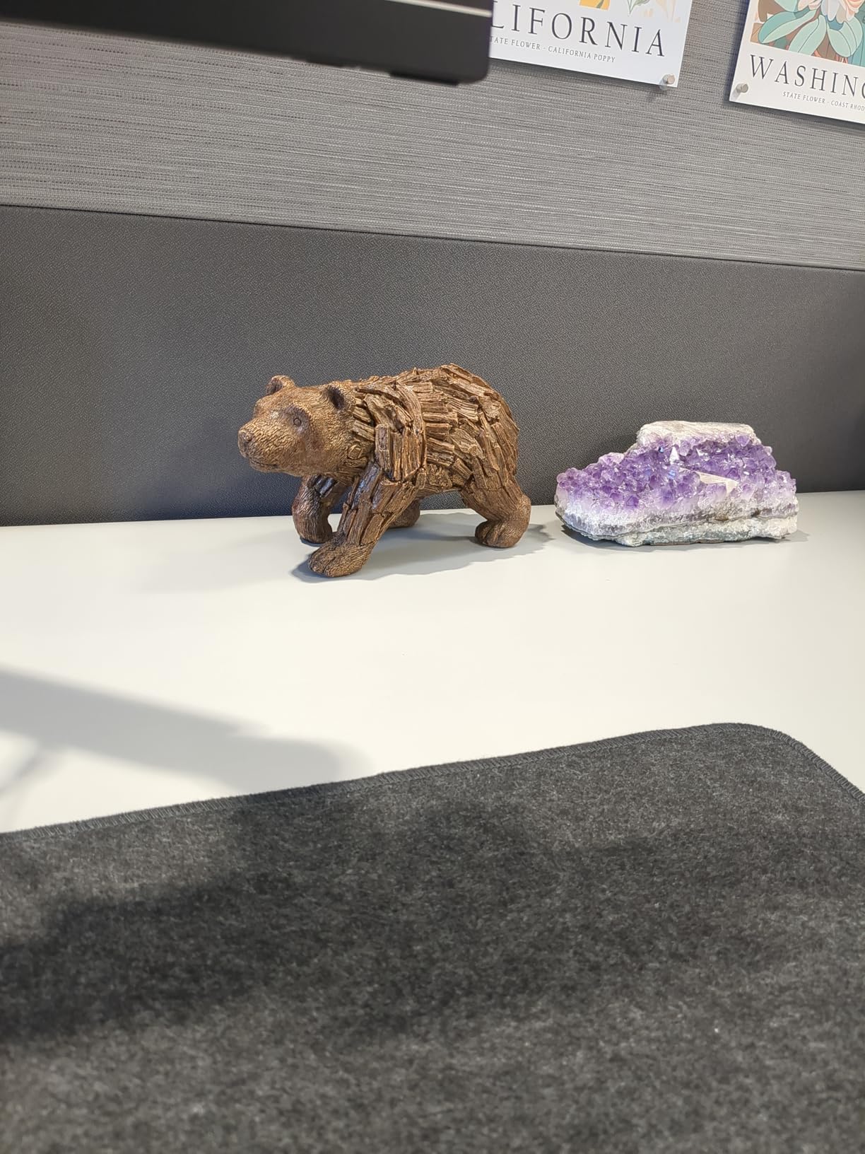 Hymmah Hourse Statue Home Decor Rustic Home Decorations for Living Room, Boho Sculpture Resin Animal Collectible Figurines for Indoor Decor customer photo 1