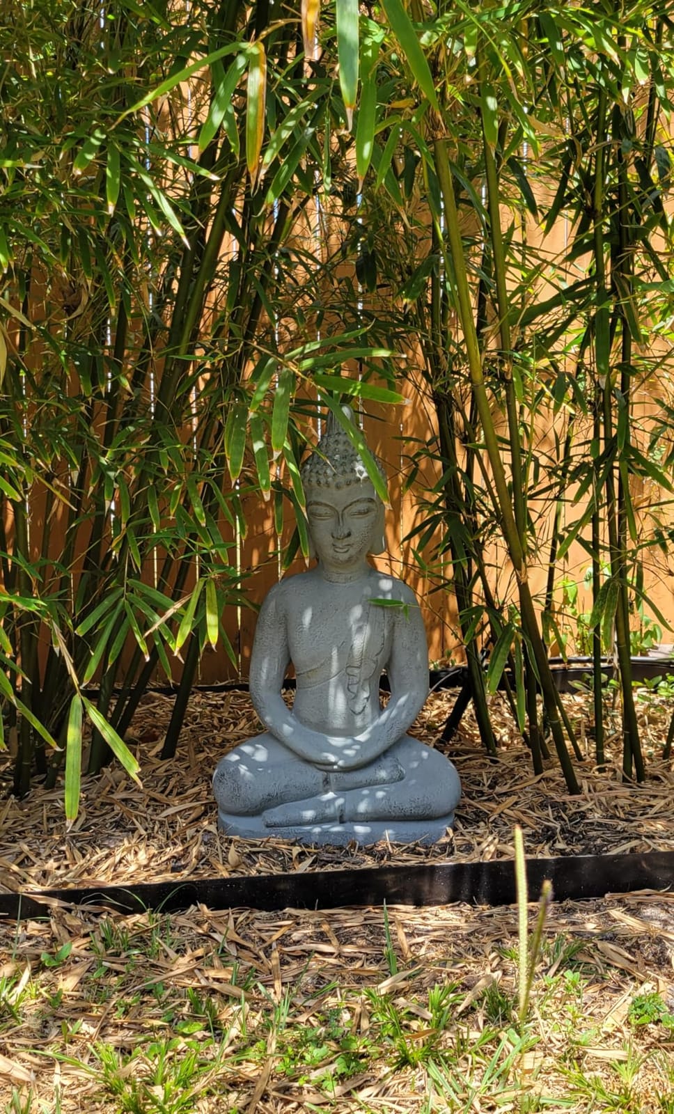 Buddha Statue 26''H Meditative Indian Buddha Sculpture customer photo 1
